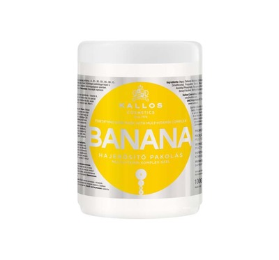 Kallos KJMN maska bananowa 1000ml