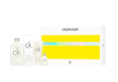 Calvin Klein One 200ml edt + 100ml balsam + 100ml żel pod prysznic + 15ml perfumetka