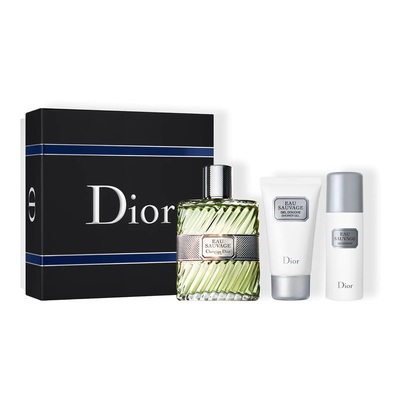 Dior Eau Sauvage 100ml edt + żel pod prysznic 50ml + dezodorant 50ml