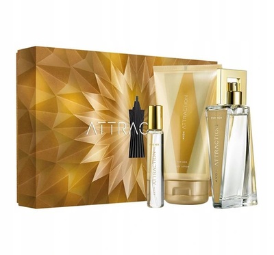 Avon Attraction Woman ZESTAW 3in1