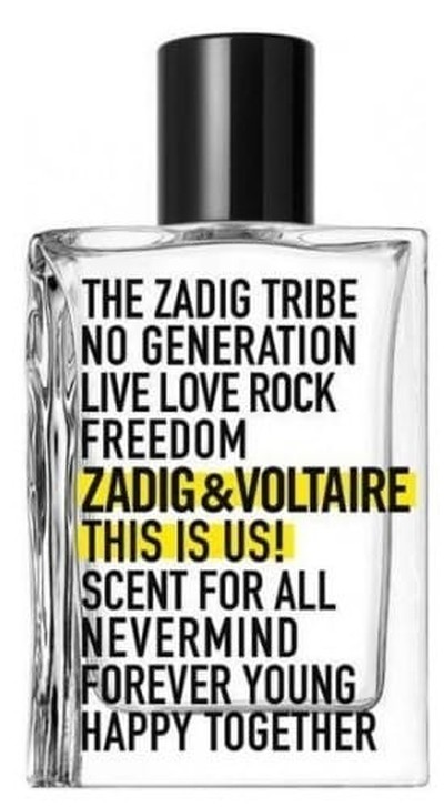 Zadig & Voltaire This Is US 100ml edt tester