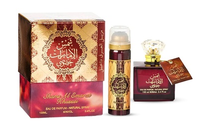 Ard Al Zaafaran Parfum Shams Al Emarat Khususi 100ml edp + deo