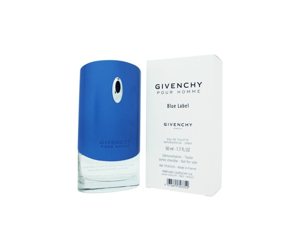 givenchy givenchy pour homme blue label woda toaletowa 50 ml  tester  