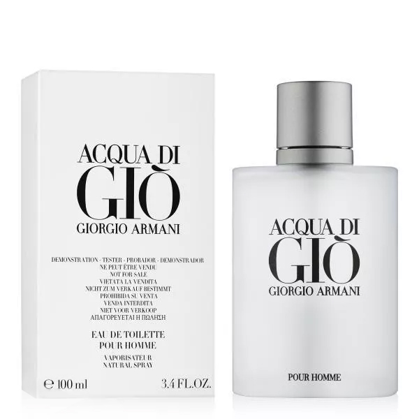 giorgio armani acqua di gio pour homme woda toaletowa 100 ml  tester  