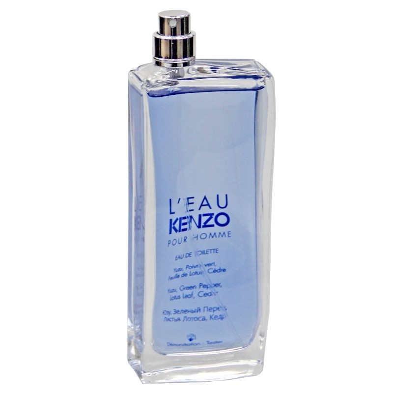 kenzo l'eau kenzo pour homme woda toaletowa 100 ml  tester  