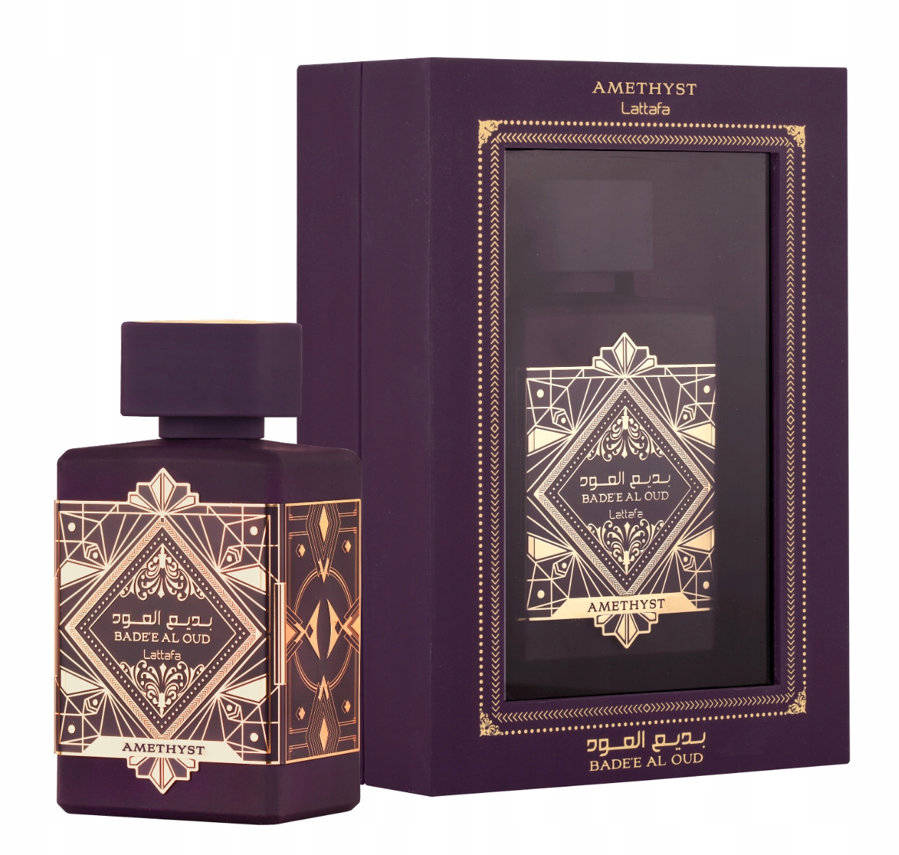 lattafa bade'e al oud - amethyst woda perfumowana 100 ml   