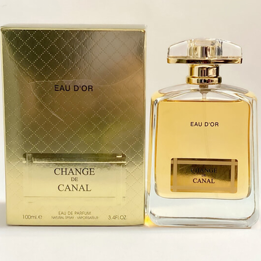 fragrance world change de canal eau d'or