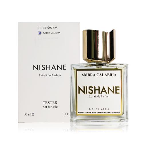 nishane ambra calabria ekstrakt perfum 50 ml  tester  