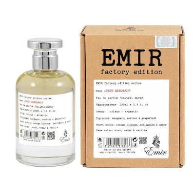 Emir Just Bergamot Factory Edition 100ml edp
