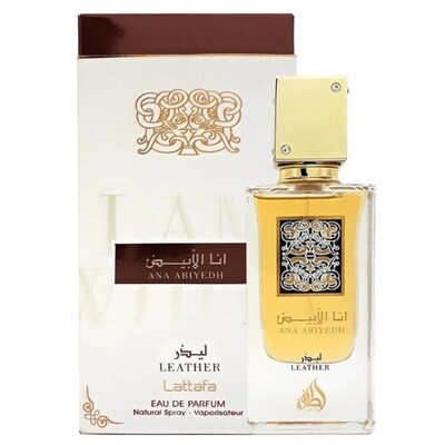 Lattafa Ana Abiyedh Leather 60ml edp