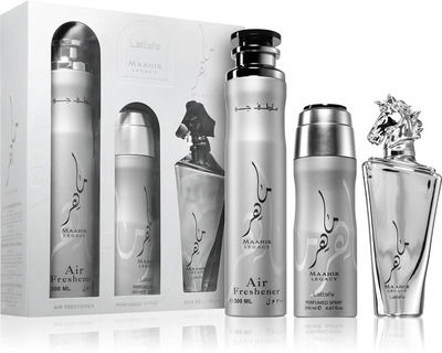 Lattafa Maahir Legacy zestaw 3in1